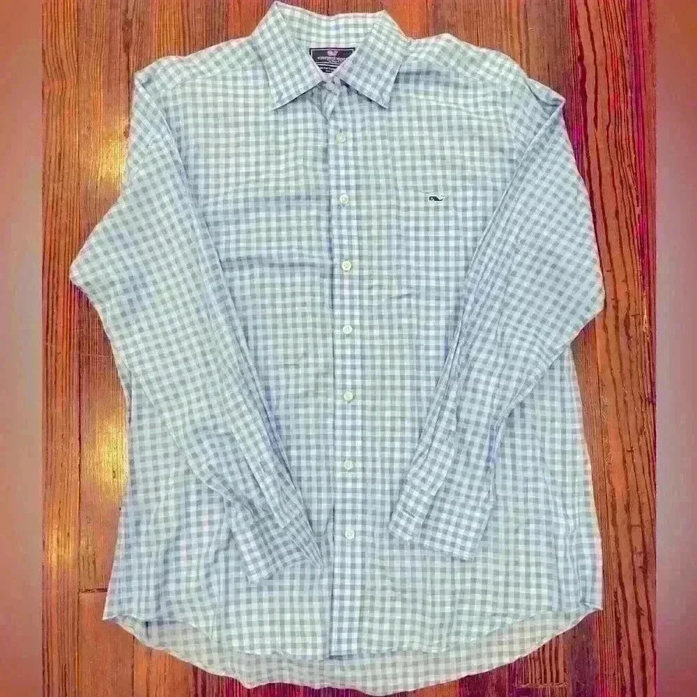 vineyard vines by shep ian Slim Fit Tucker Shirt Sz Large